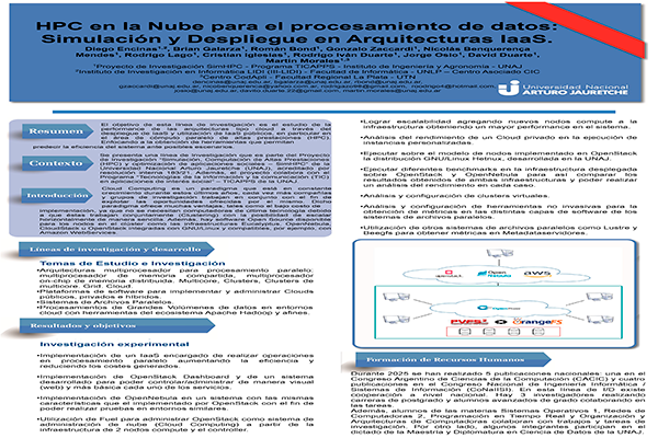 HPC en la Nube para el procesamiento de Datos